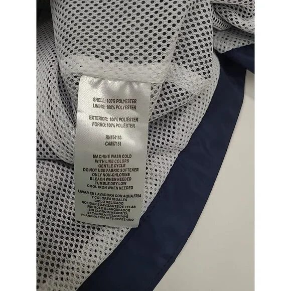 Tommy Hilfiger Windbreaker Jacket Women's Size Small Lightweight Full Zip - Picture 6 of 7